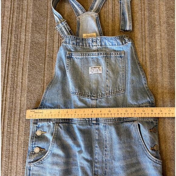 Levis Womens Denim Overalls Medium - Picture 8 of 15